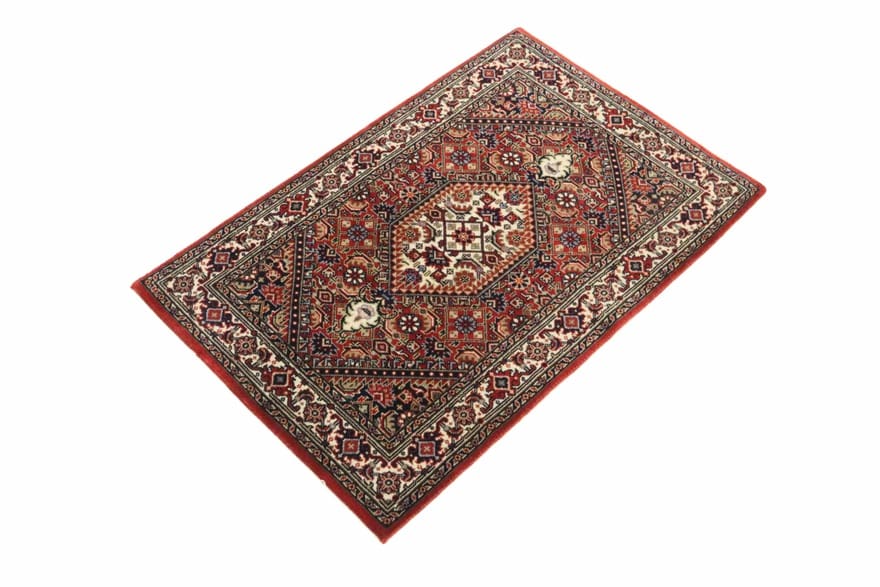 Handgeknüpfter Bijar Orientteppich 90 × 60 cm