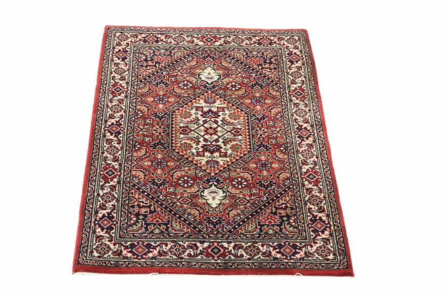 Handgeknüpfter Bijar Orientteppich 90 × 60 cm