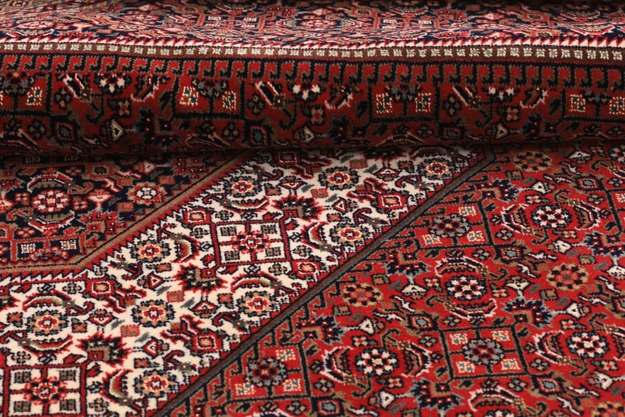 Bijar Orientteppich aus Indien, 297 × 205 cm