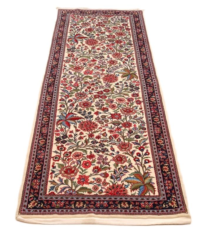 Ghom Perserteppich 234 × 82 cm aus Wolle, handgeknüpft
