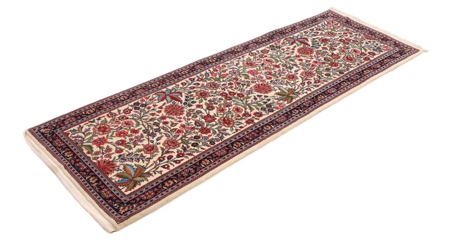 Ghom Perserteppich 234 × 82 cm aus Wolle, handgeknüpft