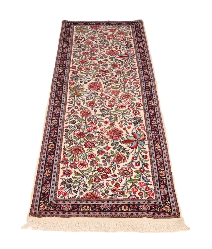 Ghom Perserteppich 234 × 82 cm aus Wolle, handgeknüpft