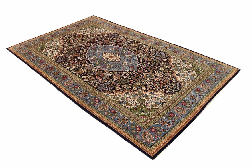 Handgeknüpfter Ghom Perserteppich 354 × 223 cm