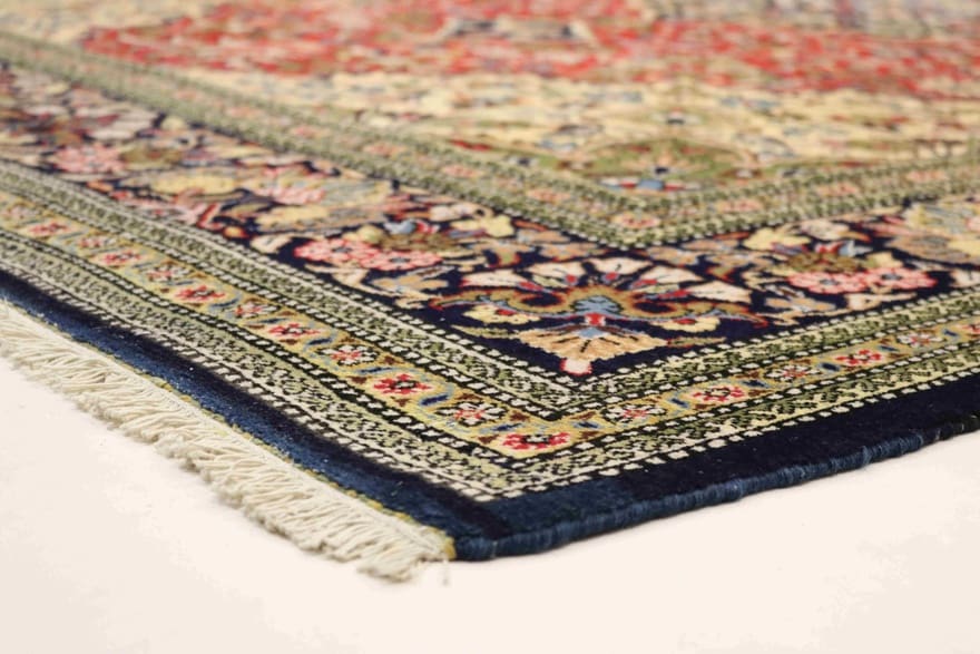 Handgeknüpfter Ghom Perserteppich 348 × 221 cm