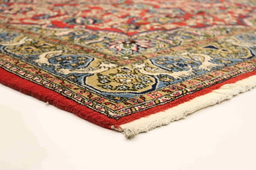 Ghom Perserteppich aus Iran, 207 × 148 cm