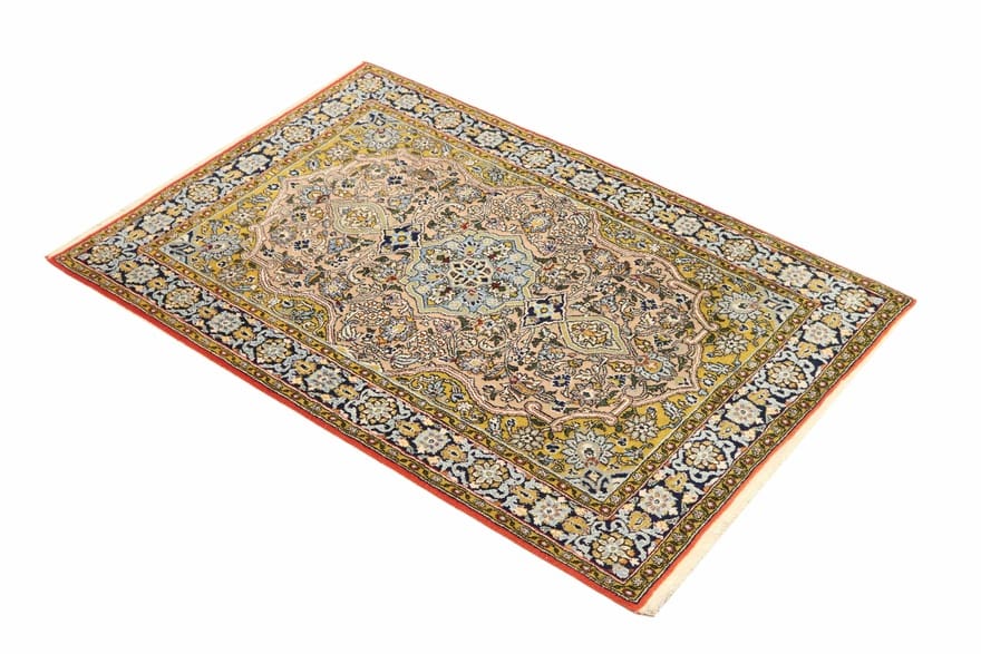 Ghom Perserteppich 161 × 107 cm aus Wolle, handgeknüpft