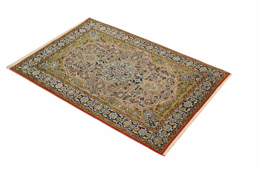 Ghom Perserteppich 161 × 107 cm aus Wolle, handgeknüpft