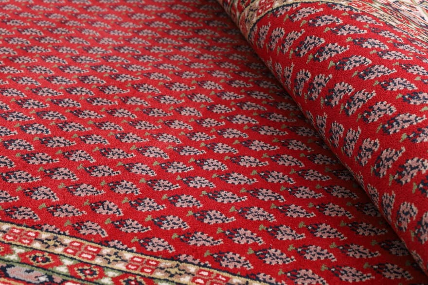 Orientteppich 205 × 141 cm aus Wolle, handgeknüpft