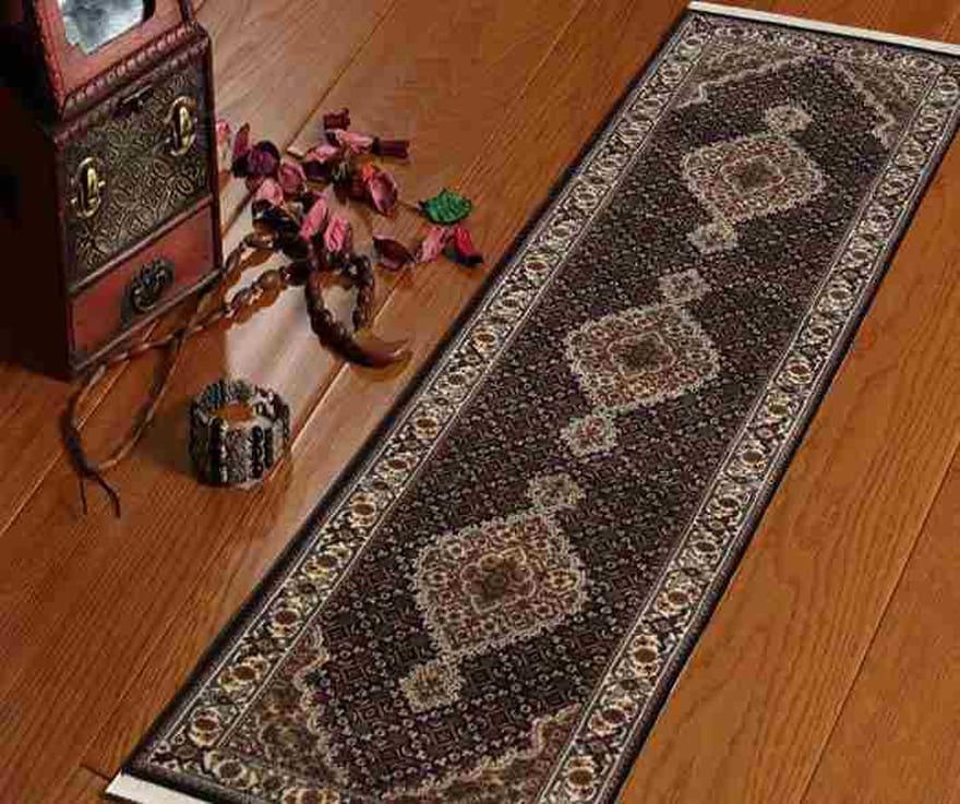 Handgeknüpfter Täbriz Orientteppich, 298 × 80 cm, Wolle