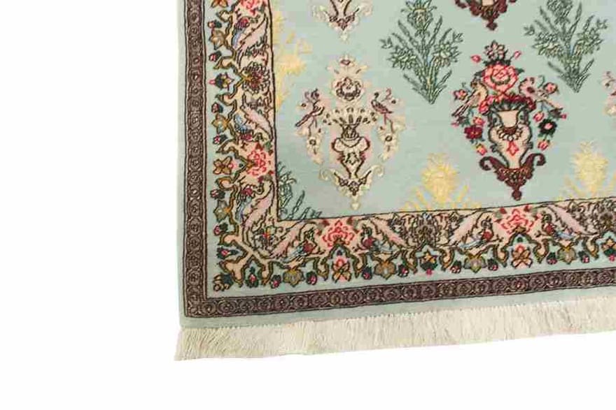 Handgeknüpfter Isfahan Perserteppich 224 × 78 cm