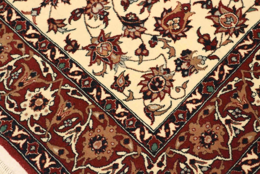isfahan-teppich-154x108-cm-650000-knoten-perserteppich-handgeknupft-3 Isfahan Perserteppich 152 × 107 cm aus Wolle & Seide, handgeknüpft