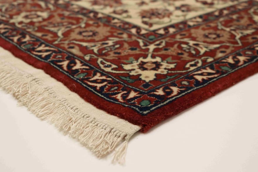 isfahan-teppich-154x108-cm-650000-knoten-perserteppich-handgeknupft-5 Isfahan Perserteppich 152 × 107 cm aus Wolle & Seide, handgeknüpft