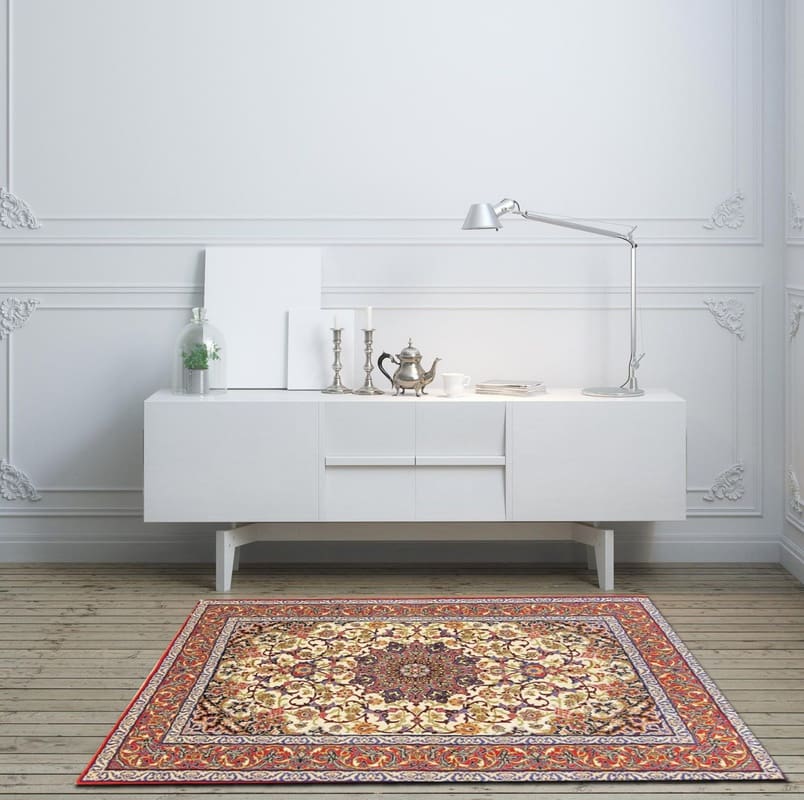 Isfahan Perserteppich aus Iran, 170 × 109 cm