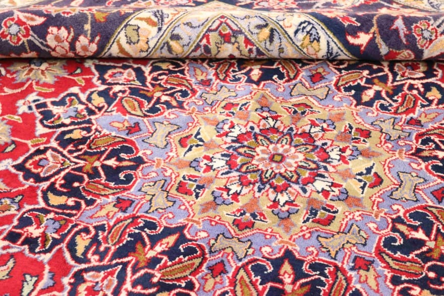 najafabad-teppich-406x301-cm-handgeknupft-perserteppich-5 Perserteppich 404 × 300 cm aus Wolle, handgeknüpft