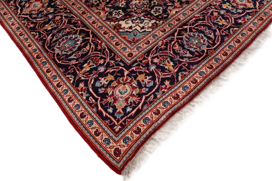 Kashan Perserteppich aus Iran, 285 × 197 cm