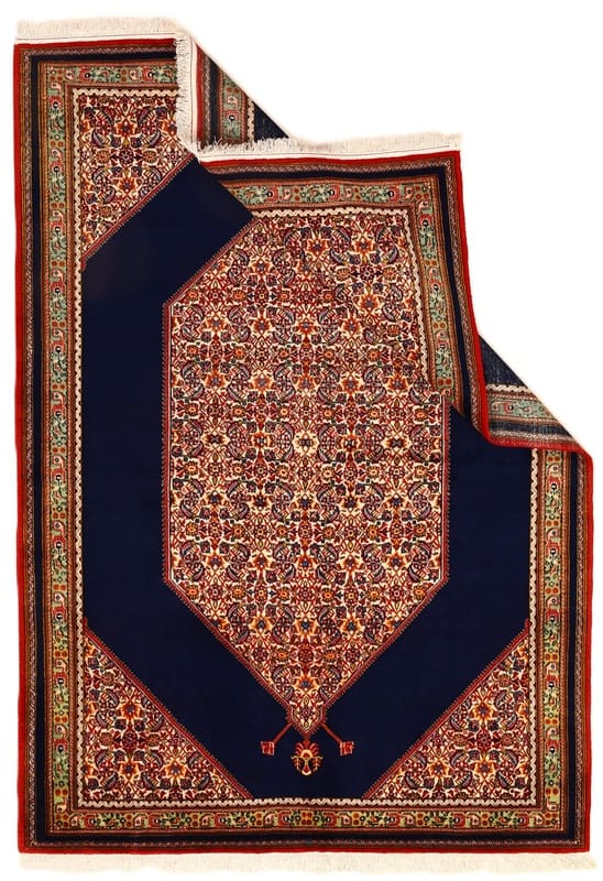 Handgeknüpfter Kashan Perserteppich, 213 × 151 cm, Wolle