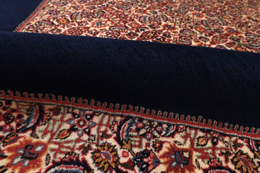 Handgeknüpfter Kashan Perserteppich, 213 × 151 cm, Wolle