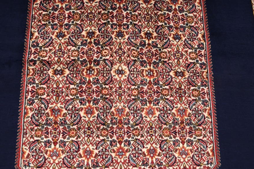 Handgeknüpfter Kashan Perserteppich, 213 × 151 cm, Wolle