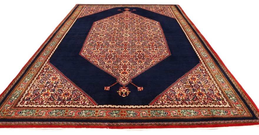 Handgeknüpfter Kashan Perserteppich, 213 × 151 cm, Wolle