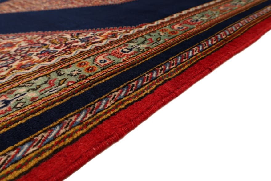 Handgeknüpfter Kashan Perserteppich, 213 × 151 cm, Wolle