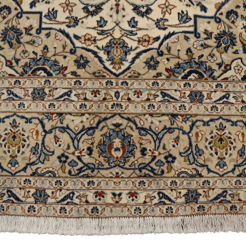 Handgeknüpfter Kashan Perserteppich, 356 × 247 cm, Wolle