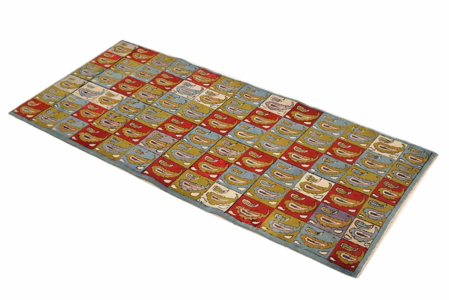 Handgeknüpfter Kashan Perserteppich 217 × 83 cm
