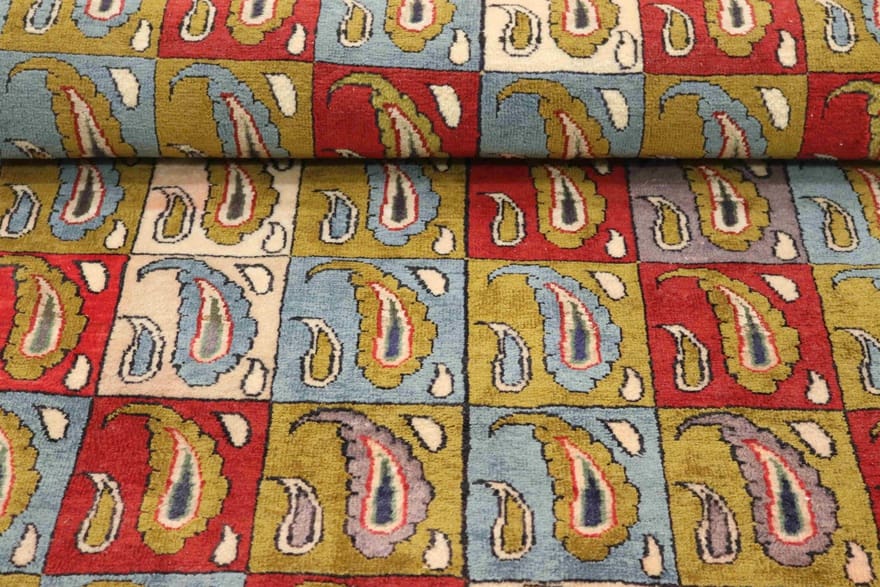 Handgeknüpfter Kashan Perserteppich 217 × 83 cm