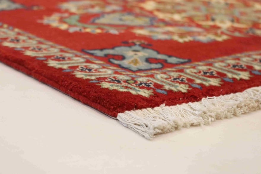 Kashan Perserteppich aus Iran, 95 × 65 cm