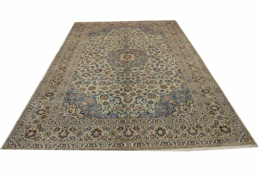 Kashan Perserteppich aus Iran, 442 × 290 cm
