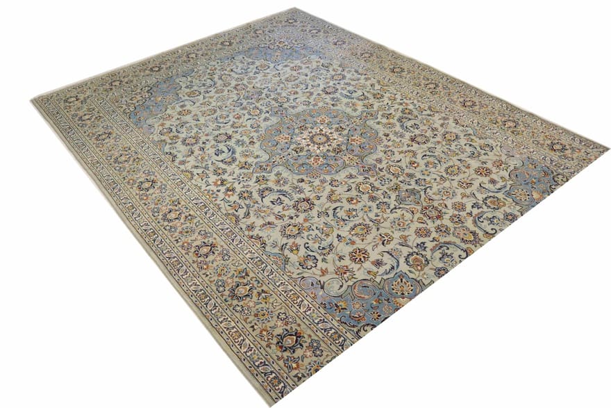 Kashan Perserteppich aus Iran, 442 × 290 cm