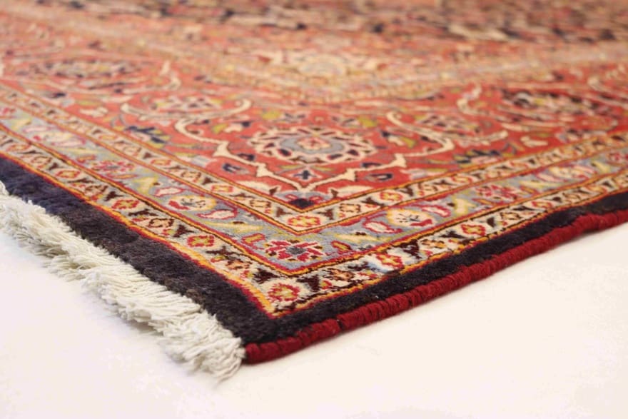 Handgeknüpfter Kashan Perserteppich 296 × 294 cm