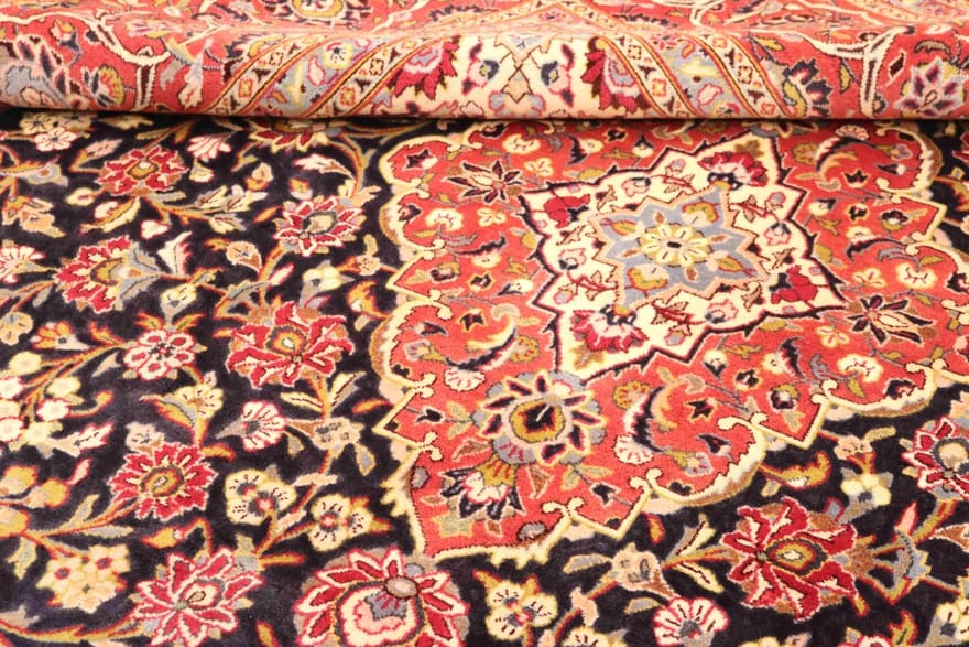 Handgeknüpfter Kashan Perserteppich 296 × 294 cm