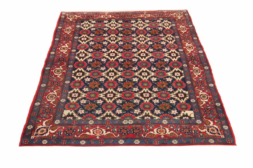 orientteppich-waramin-214x155-cm-florales-medaillon-handgeknupft-1 Perserteppich 212 × 154 cm aus Wolle, handgeknüpft