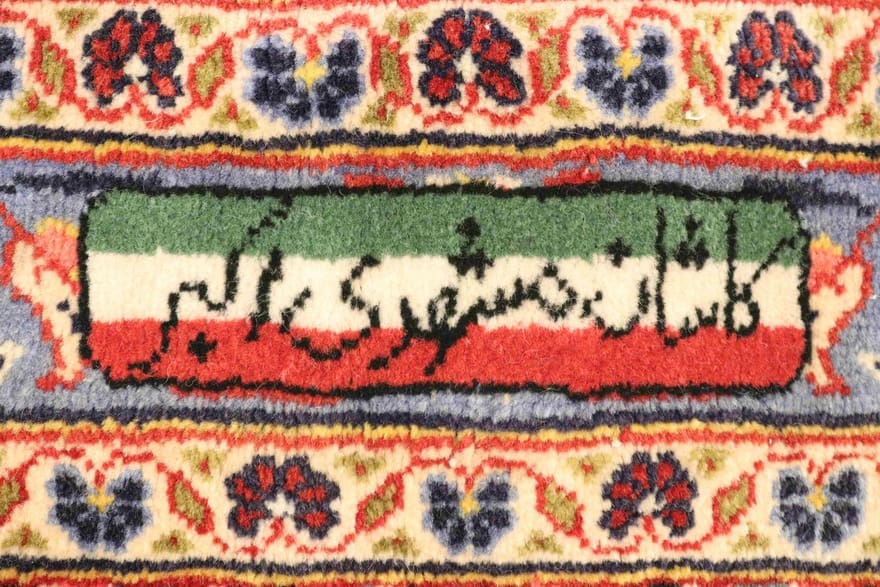 Handgeknüpfter Kashan Perserteppich 414 × 260 cm