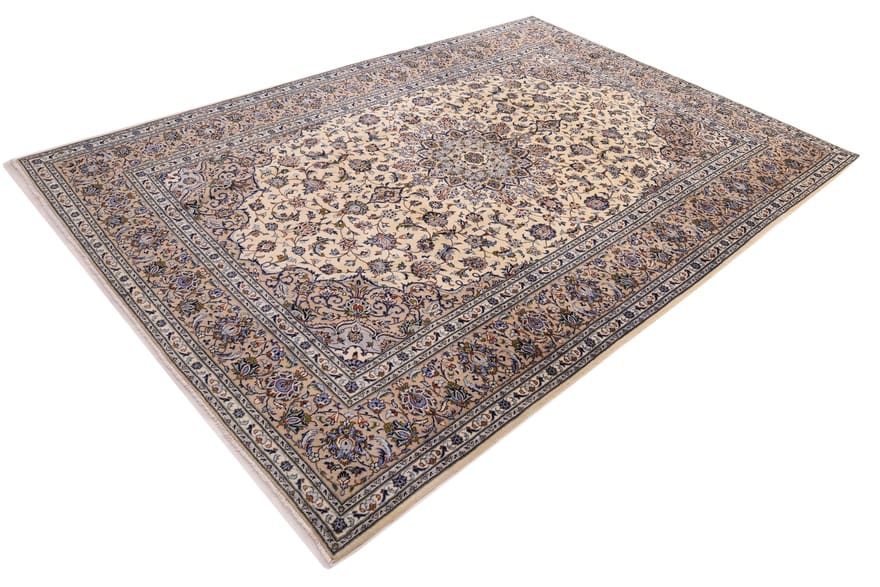 Perserteppich Keshan 357x247 cm Wolle handgeknüpft
