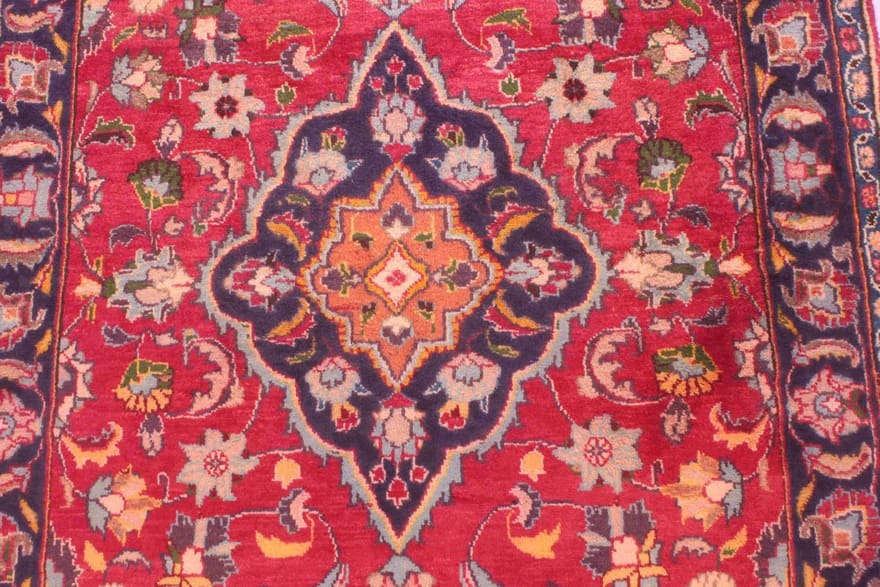 Mashhad Perserteppich aus Iran, 189 × 105 cm