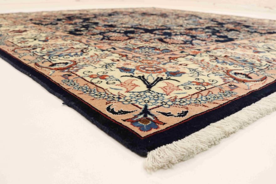Mashhad Perserteppich aus Iran, 206 × 196 cm