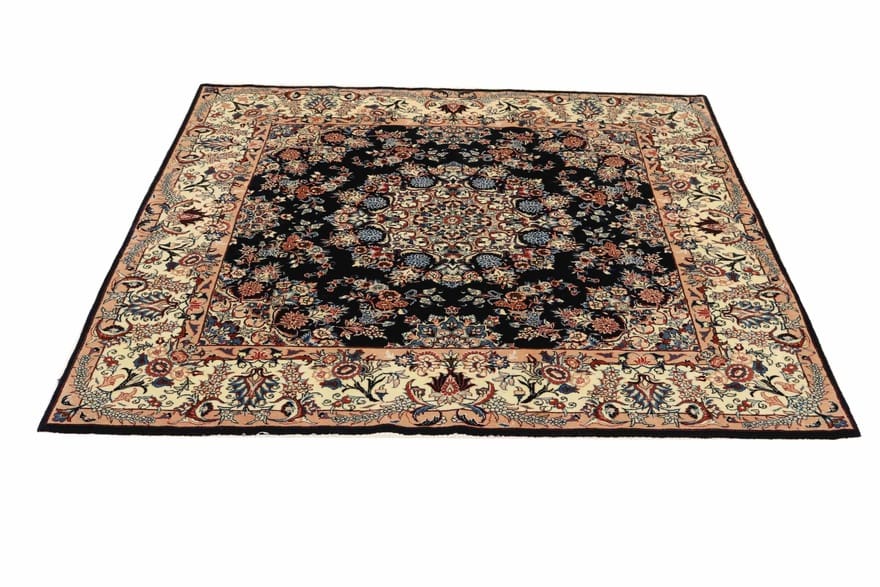 Mashhad Perserteppich aus Iran, 206 × 196 cm