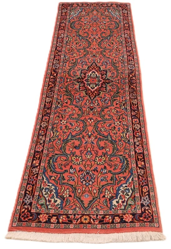 Handgeknüpfter Kashmar Perserteppich, 198 × 58 cm, Wolle