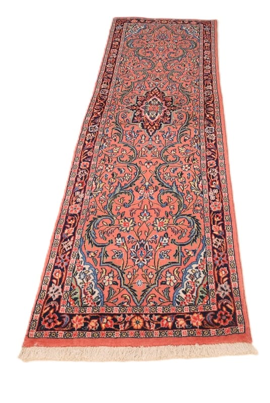 Handgeknüpfter Kashmar Perserteppich, 198 × 58 cm, Wolle
