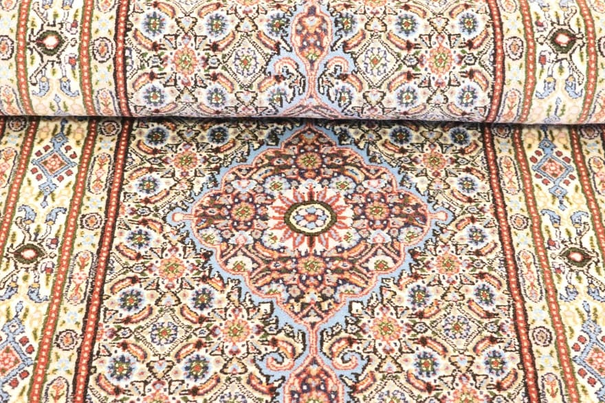 Moud Herati Perserteppich aus Iran, 196 × 80 cm