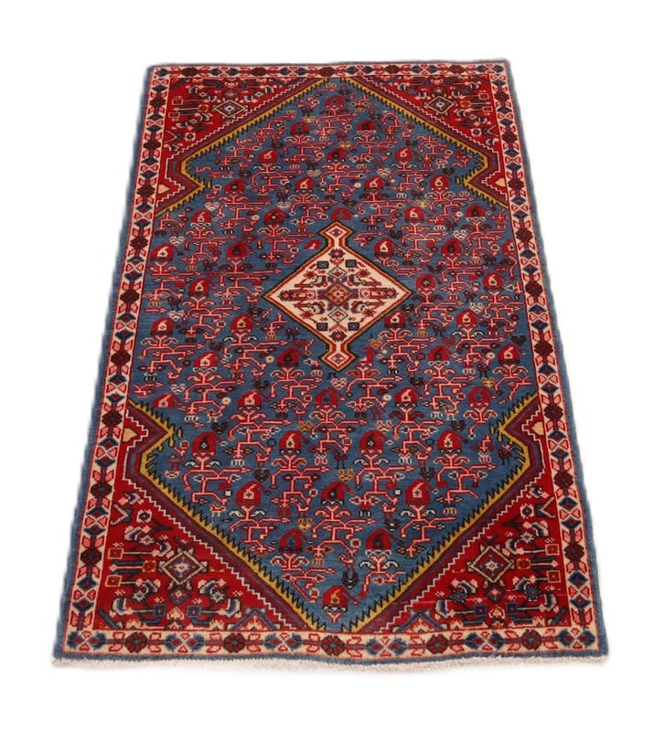 Perserteppich 105 × 60 cm aus Wolle, handgeknüpft