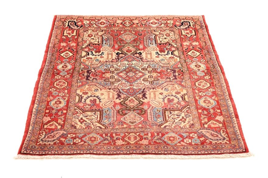 Handgeknüpfter Sarough Farahan Perserteppich, 159 × 108 cm, Wolle