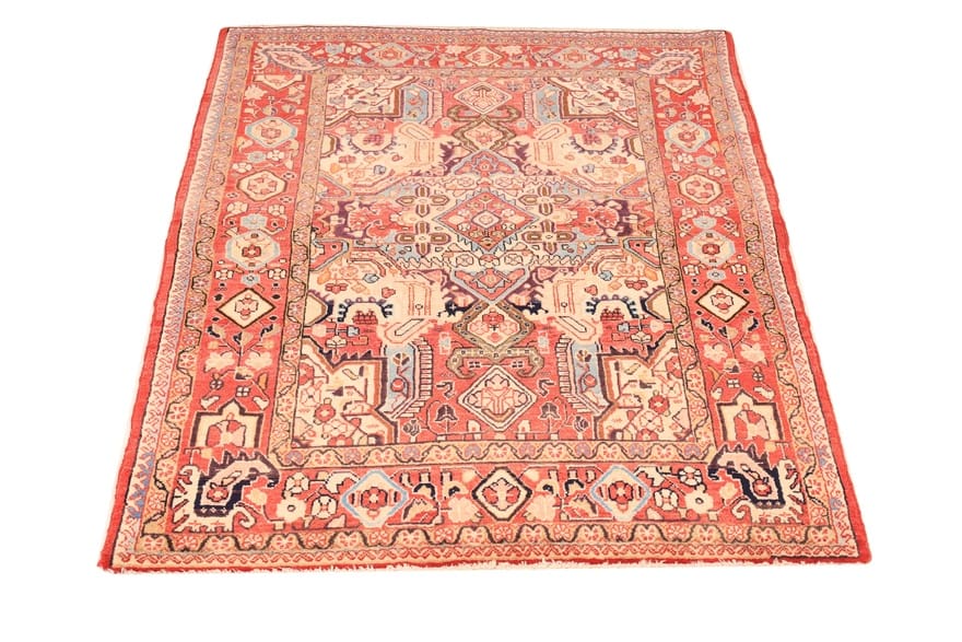 Handgeknüpfter Sarough Farahan Perserteppich, 159 × 108 cm, Wolle
