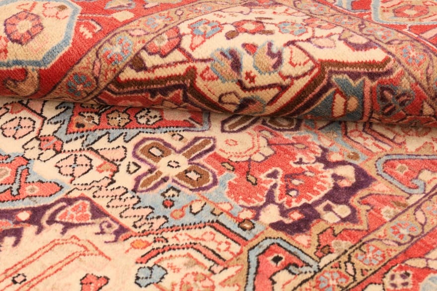 Handgeknüpfter Sarough Farahan Perserteppich, 159 × 108 cm, Wolle
