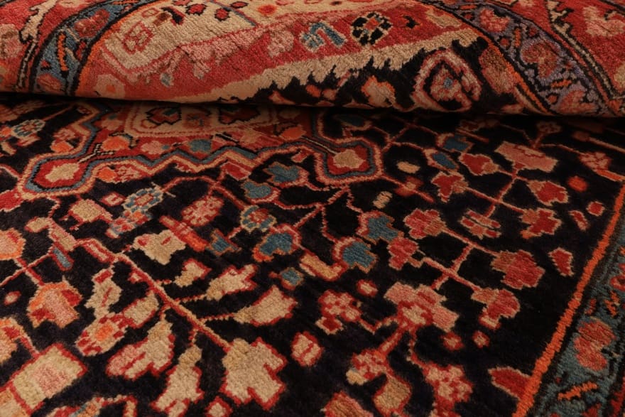 Sarough Farahan Perserteppich aus Iran, 156 × 102 cm