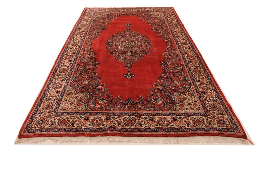 Sarough Farahan Perserteppich 346 × 192 cm aus Wolle, handgeknüpft