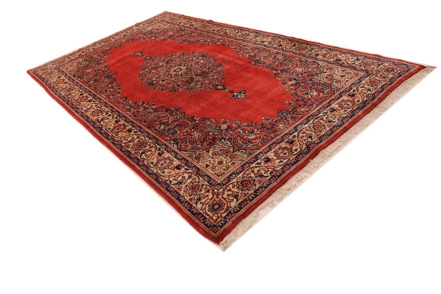 Sarough Farahan Perserteppich 346 × 192 cm aus Wolle, handgeknüpft