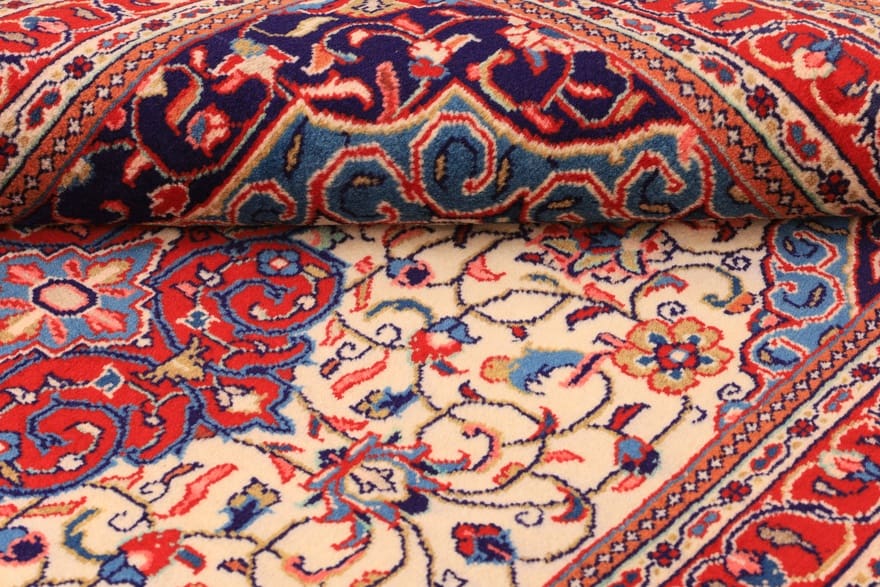 Sarough Farahan Perserteppich aus Iran, 161 × 108 cm