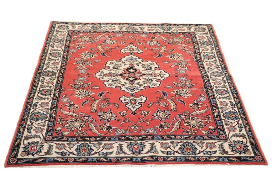 Handgeknüpfter Sarough Farahan Perserteppich 205 × 142 cm